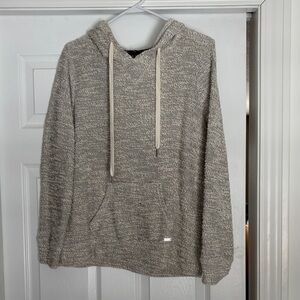 Cozy Knit Hoodie with Front Pocket